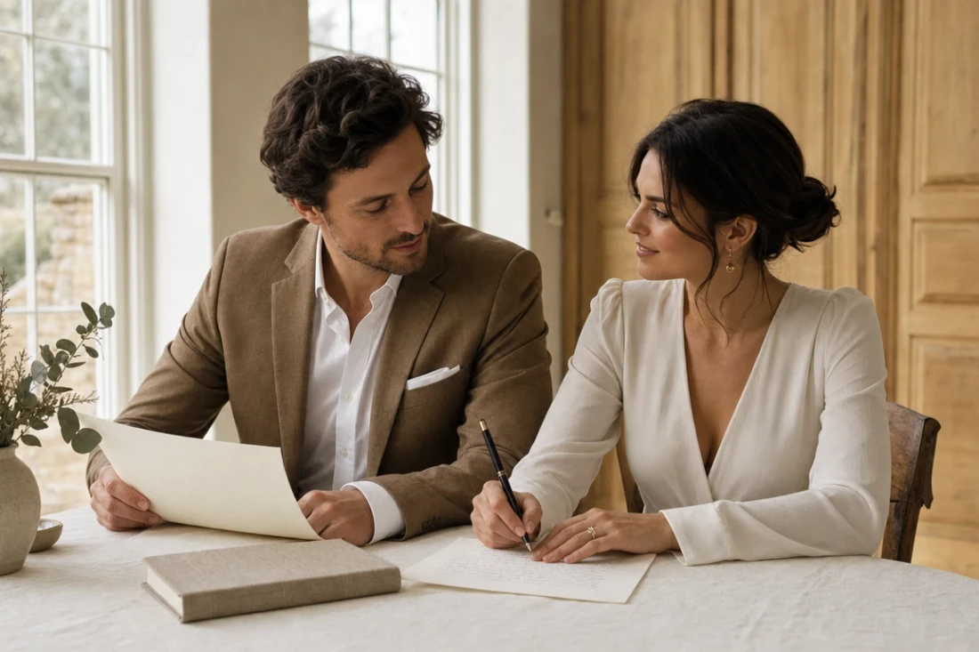How to write your wedding vows with clarity and heart